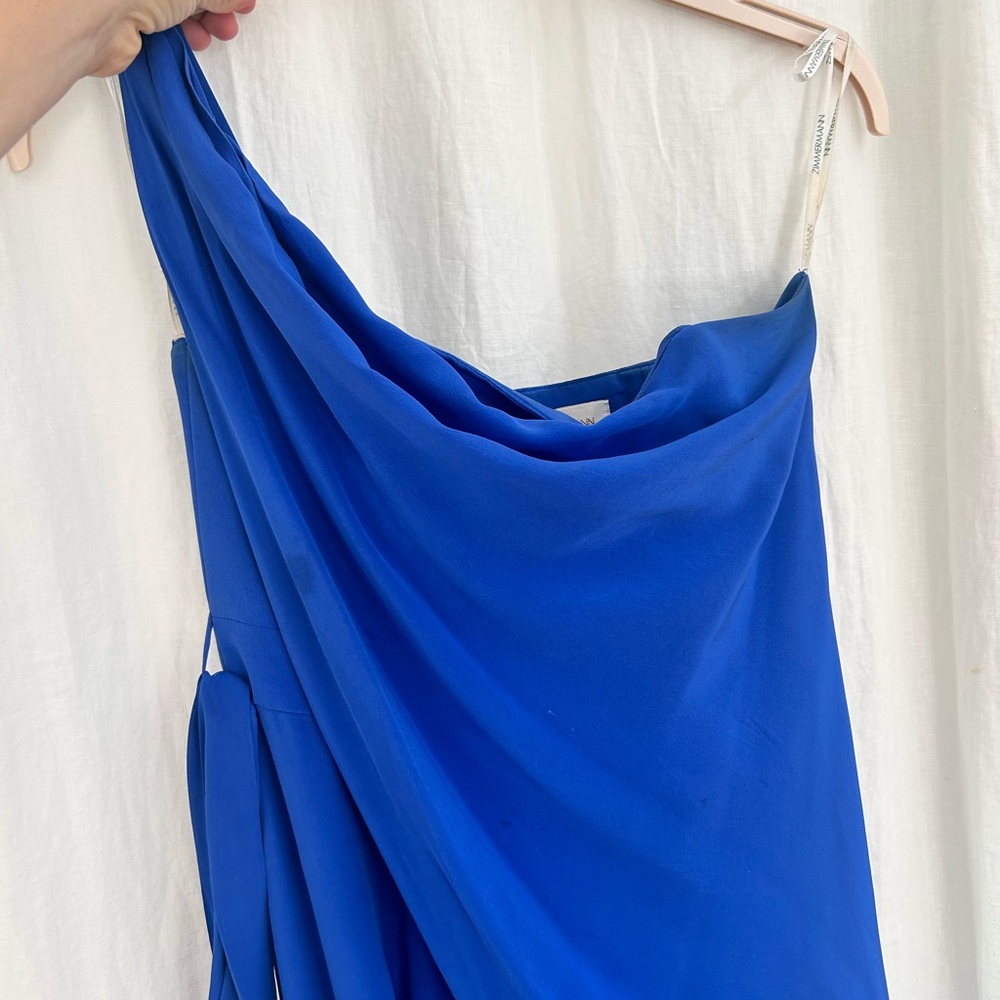 Zimmerman Blue Silk Gown